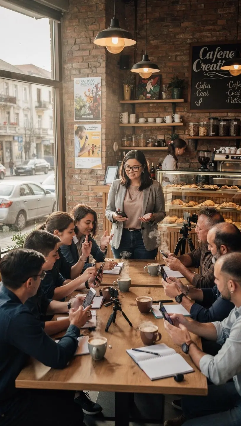 Professional team collaboration